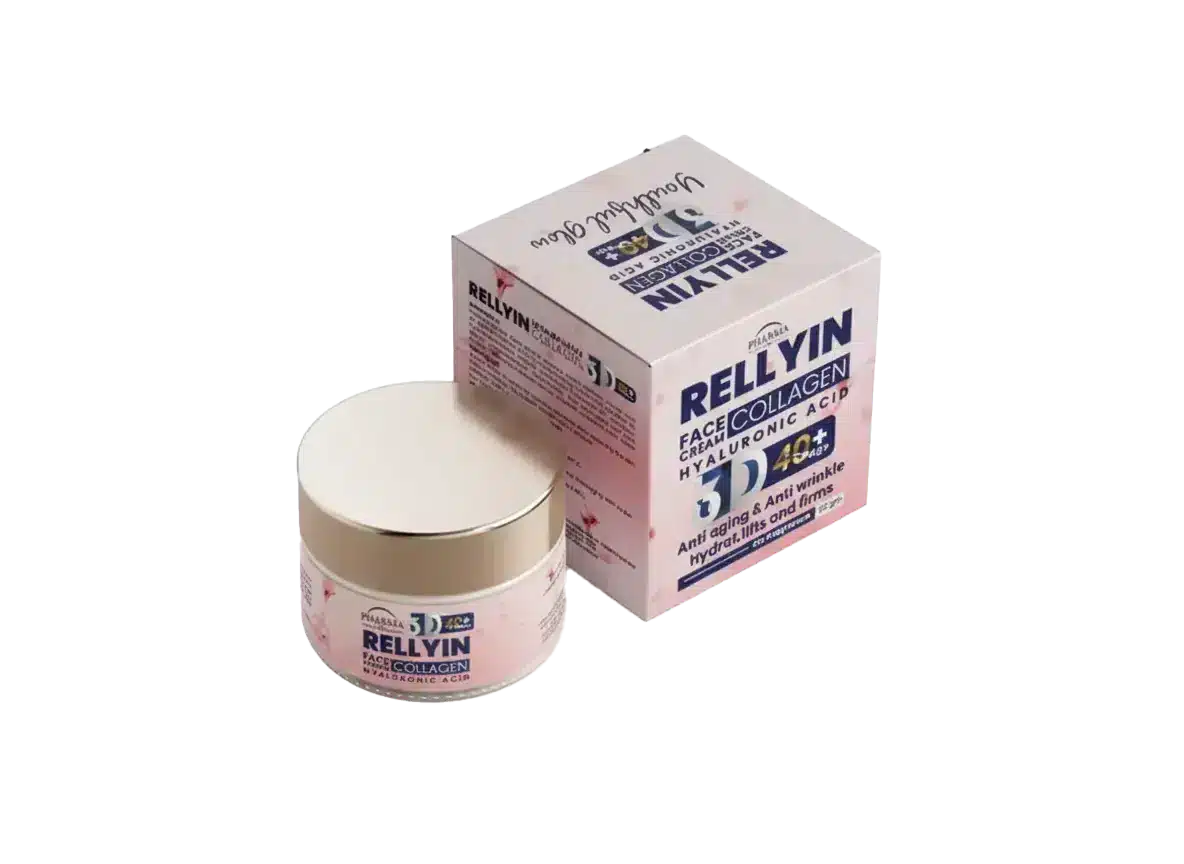 Rellyin 40+ Collagen Cream Pharma Life’s breakthrough formula for youthful, radiant skin.