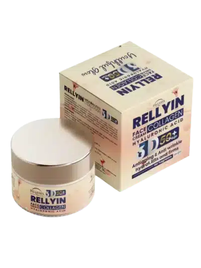 Rellyin Age-Defying Face Cream 50+ — Enriched with Collagen & Hyaluronic Acid