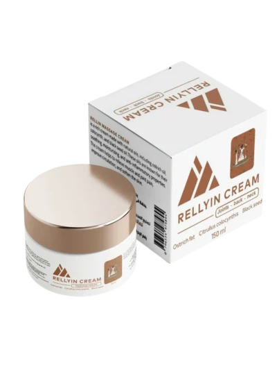 Rellyin Pain Relief Massage Cream – Joints, Back & Neck (150 ml)